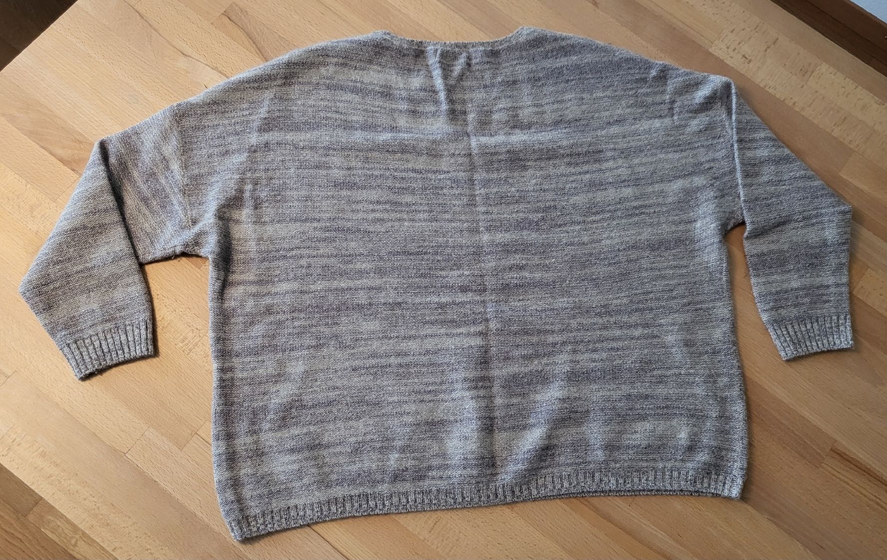 Maglioni & Felpe: 100% Mongolischer Kaschmir Pullover L Taupe + Gobi Bag – Usato da Baar venduto da deg_d6l5 3
