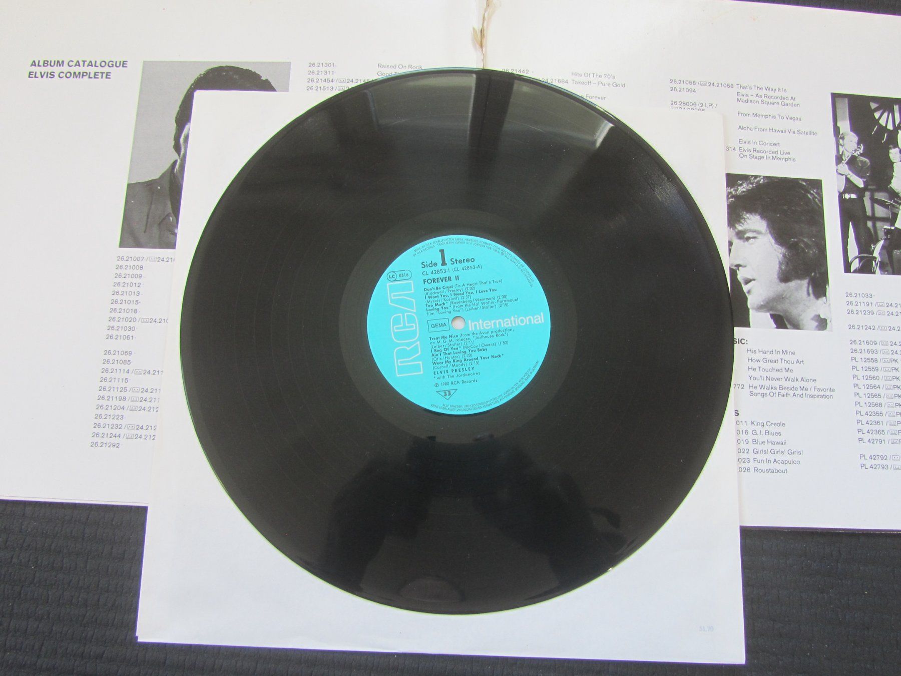 Dischi in vinile: ELVIS Forever Volume 2 / Doppel LP – Usato da Seengen venduto da mikelele 3