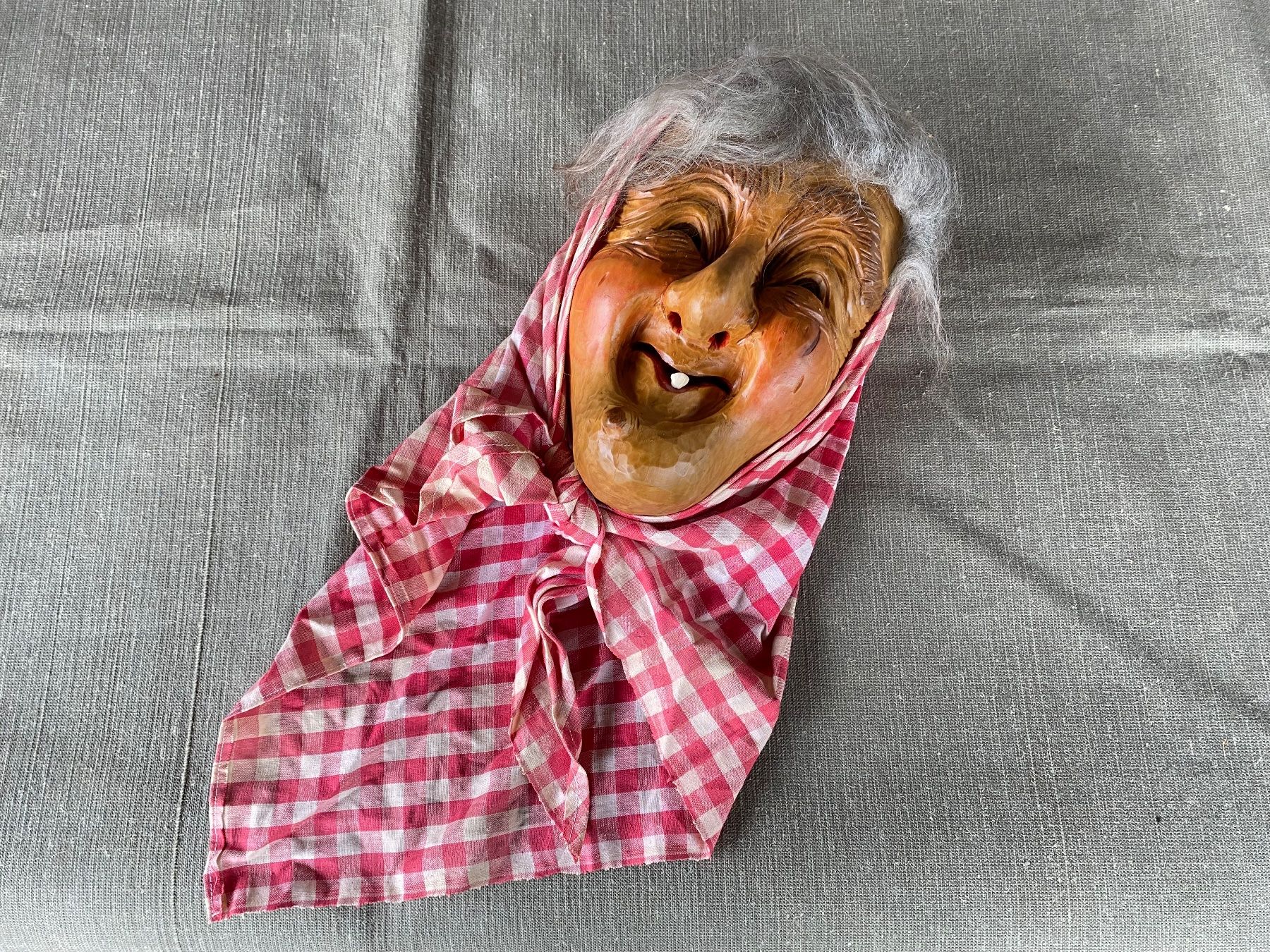 Sonstige Antiquitäten & Kunst: schöne Krienser Holzmaske – Gebraucht aus Feldbach von Olive1 2