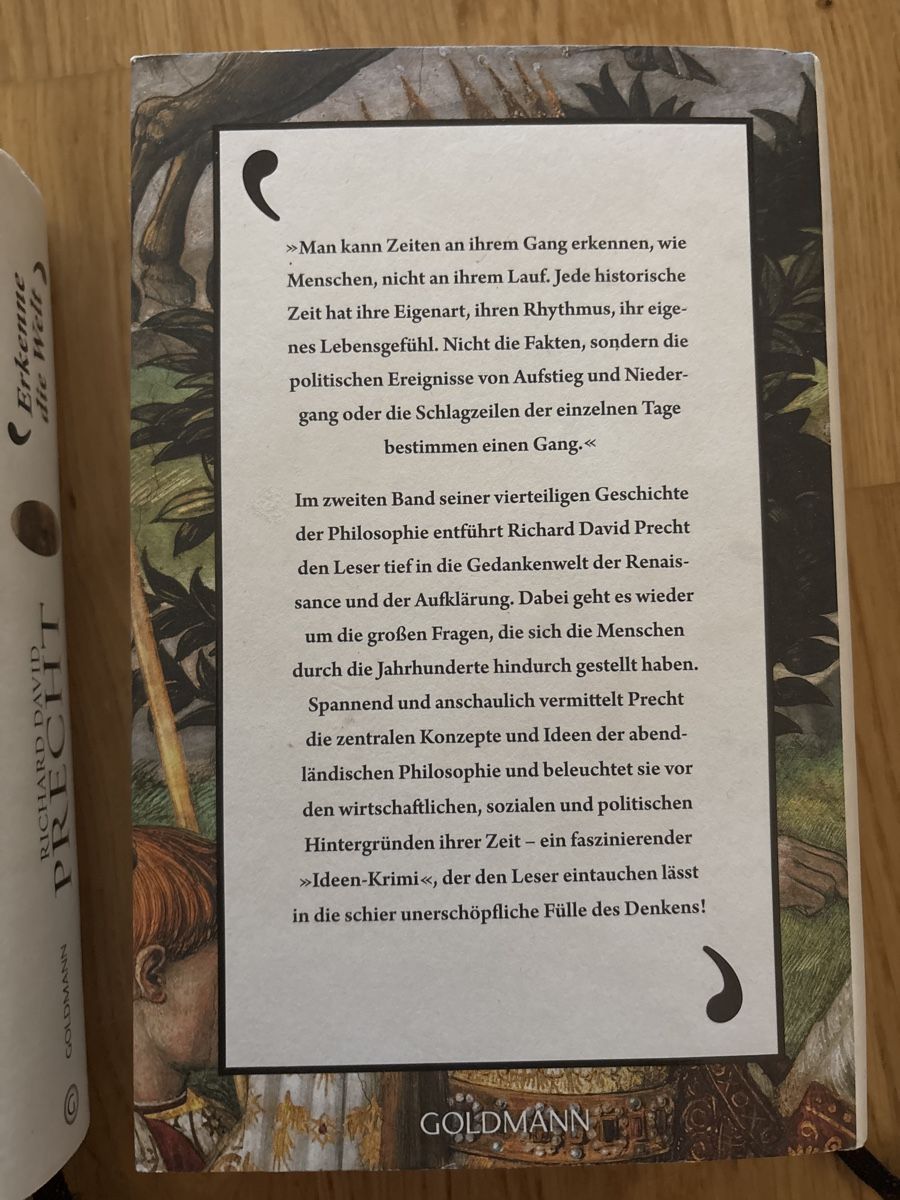 Libri: Geschichte der Philosophie- Precht – Usato da Zürich venduto da glaswag 4