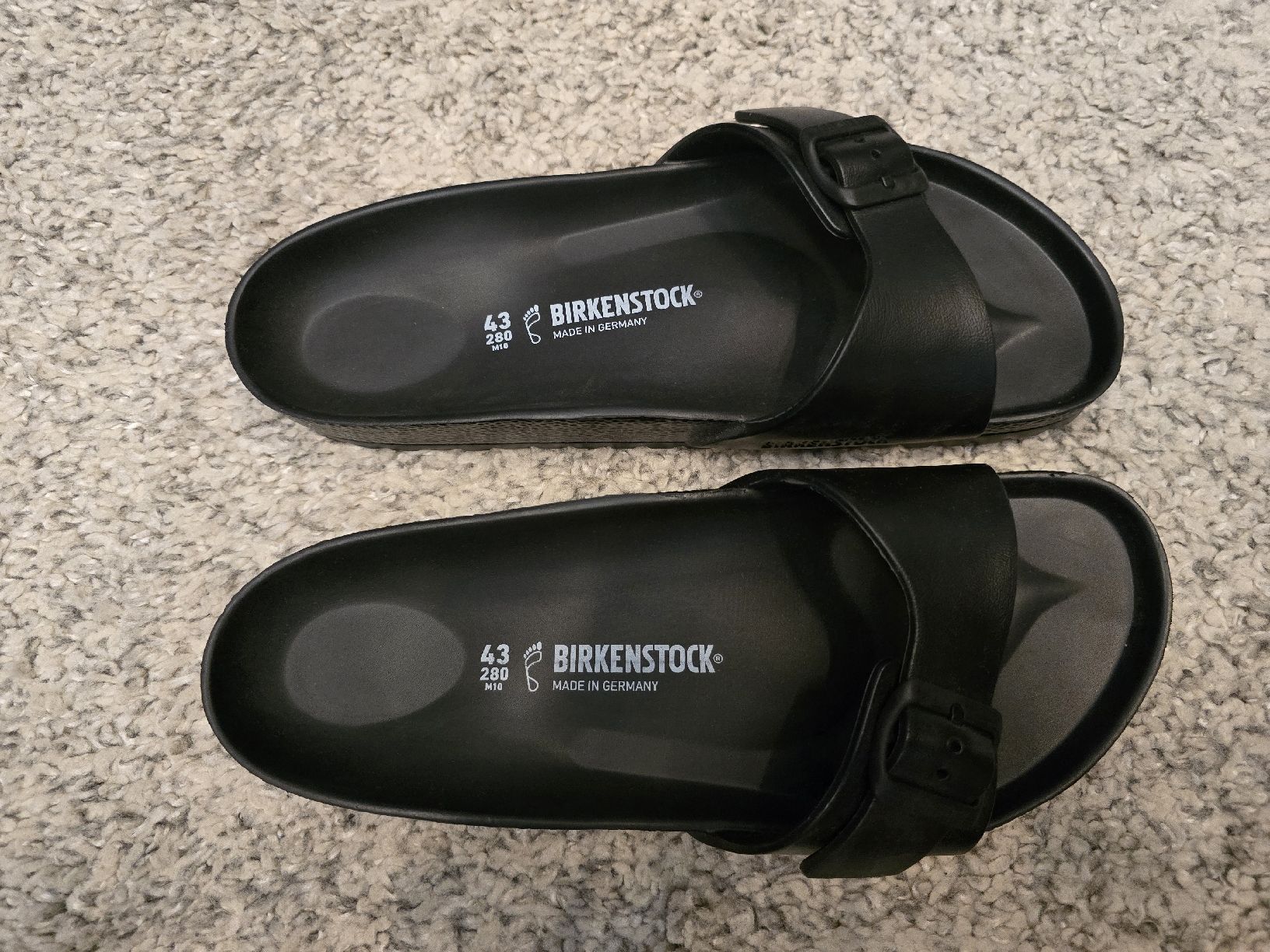 Birkenstock Scarpe da uomo: Birkenstock Madrid Eva der Grösse 43 Normal – Nuovo (secondo la descrizione) da Embrach venduto da Flyroebi 1