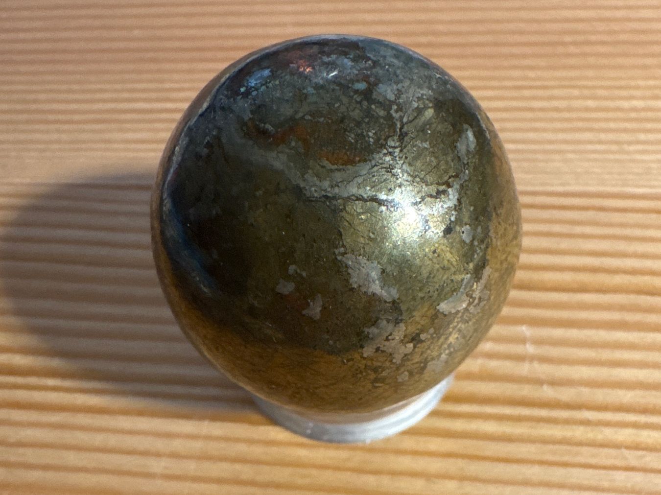 Mineralien & Heilsteine: Schöne Kugel aus Pyrit (Ø 4 cm, 142 Gramm) – Neu (gemäss Beschreibung) aus Zürich von Tarafo5 1