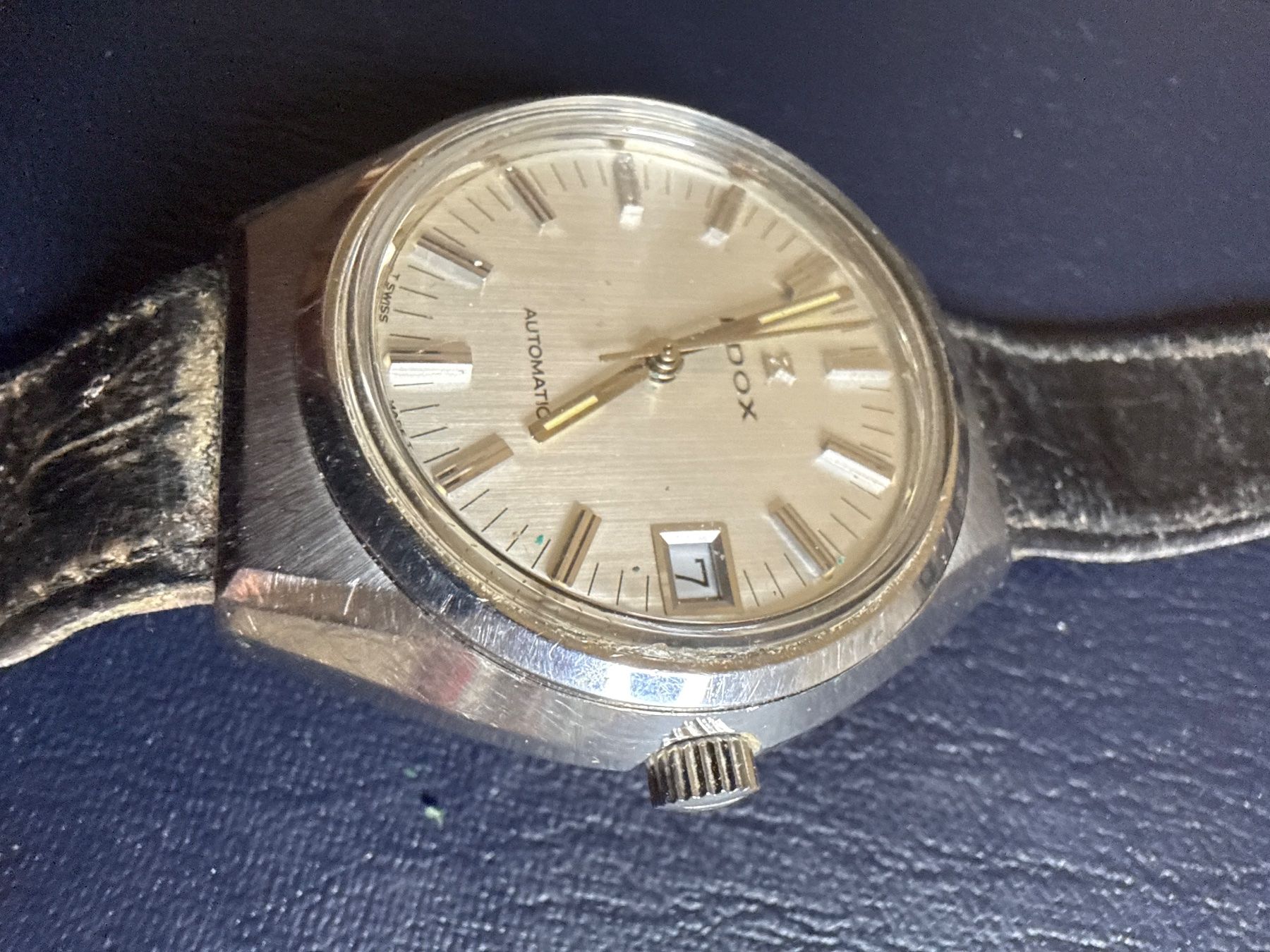 Edox Orologi: Edox Vintage Automatic 37 mm – Usato da Pfeffingen venduto da Allhandelklgwatches 1