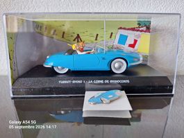 Voiture Spirou Turbot-Rhino1, avec pins selon photos