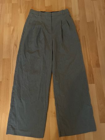 H&M Hose, Gr. 38, Grau, Neuwertig