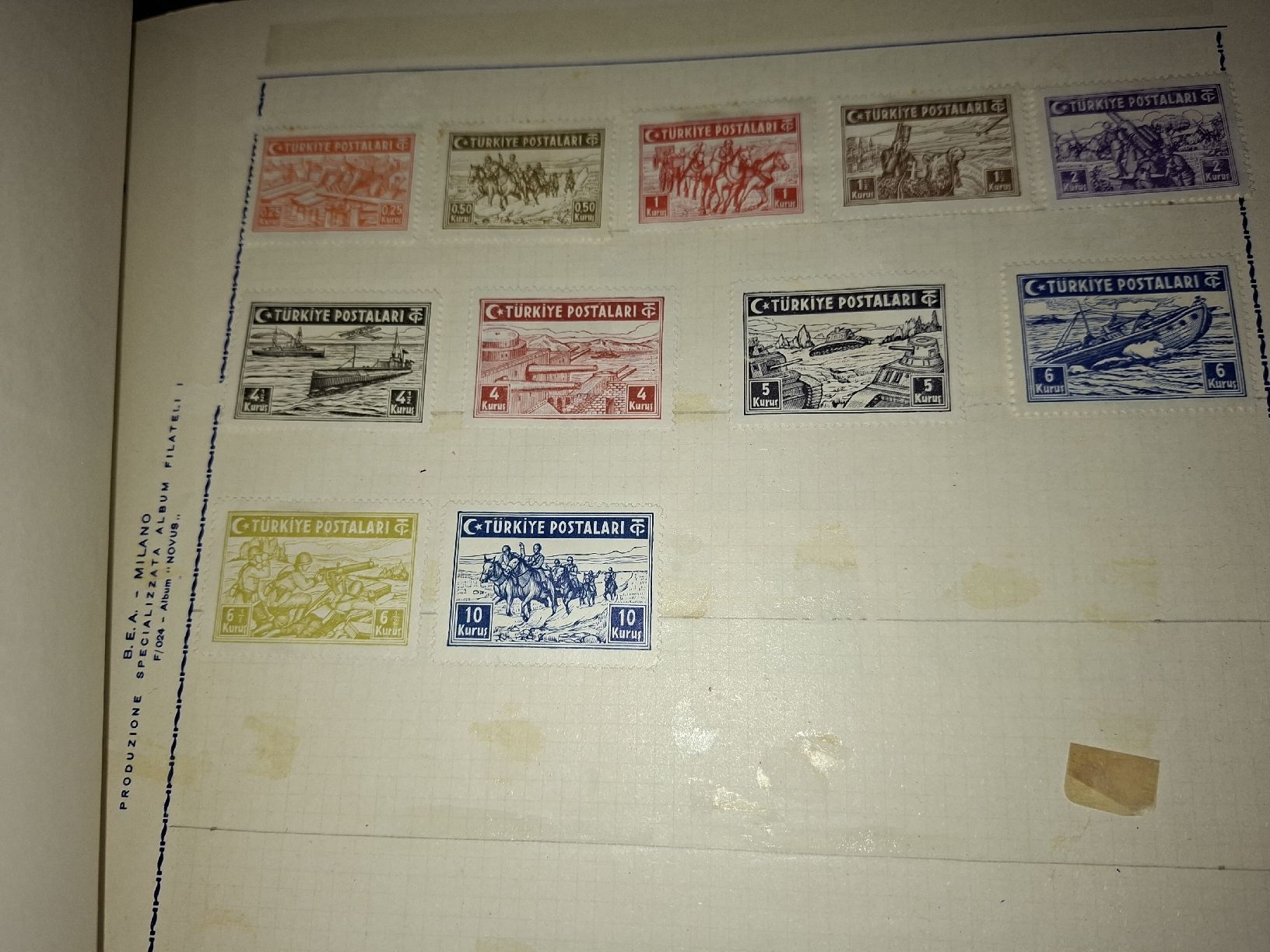 Tutti i francobolli: Album div. Länder 50S – Usato da Balgach venduto da SIMEON27 6