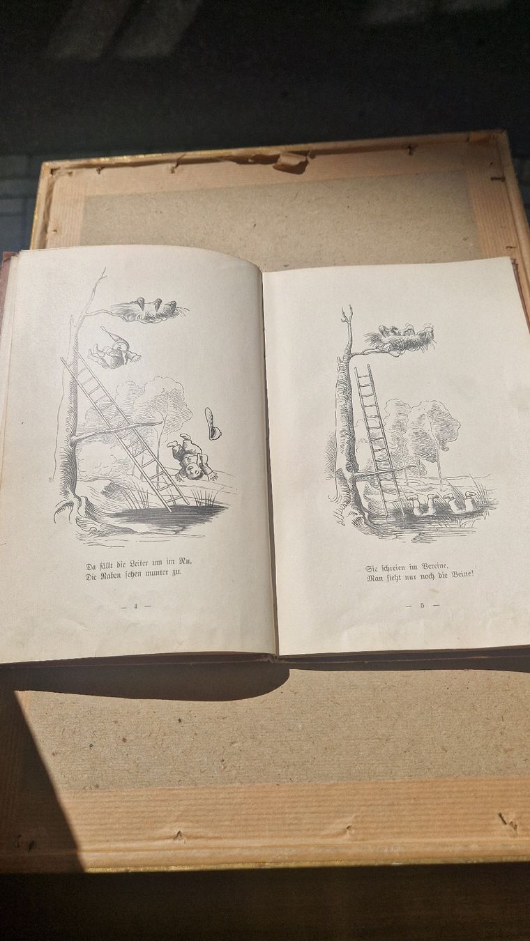 Bücher: Willhelm Busch das Rabennest 1912 – Gebraucht aus Wetzikon ZH von Oldieslover 4
