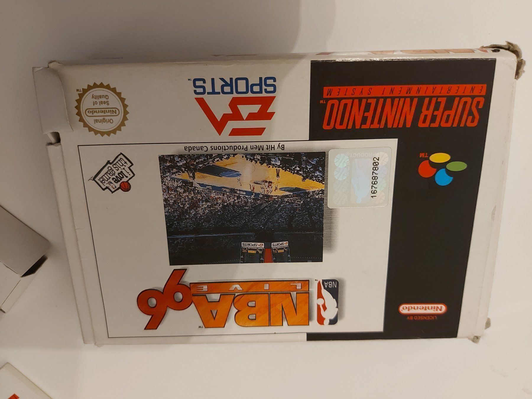 Giochi: NBA 96 Super Nintendo SNES Spiel OVP – Usato da Aarau venduto da Kaesekuchen2000 1