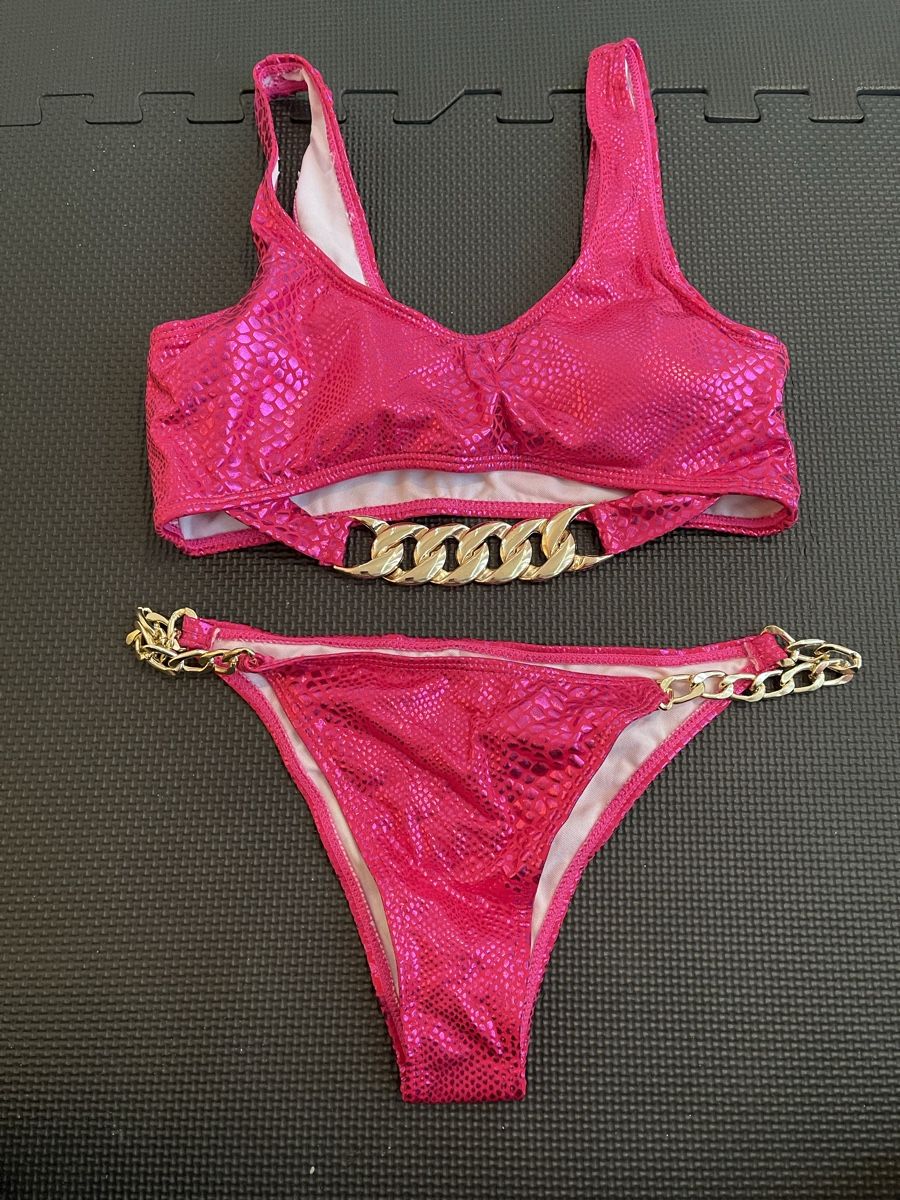 Costumi da bagno & Bikini: Wunderschönes Pinkes Bikini Neu Gr M – Nuovo (secondo la descrizione) da Bassersdorf venduto da Sandy456 1