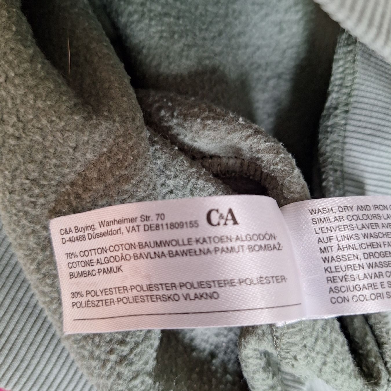 C&A Maglioni & Felpe: Pullover Olivgrün, Gr. 146 – Usato da Richterswil venduto da C011 3