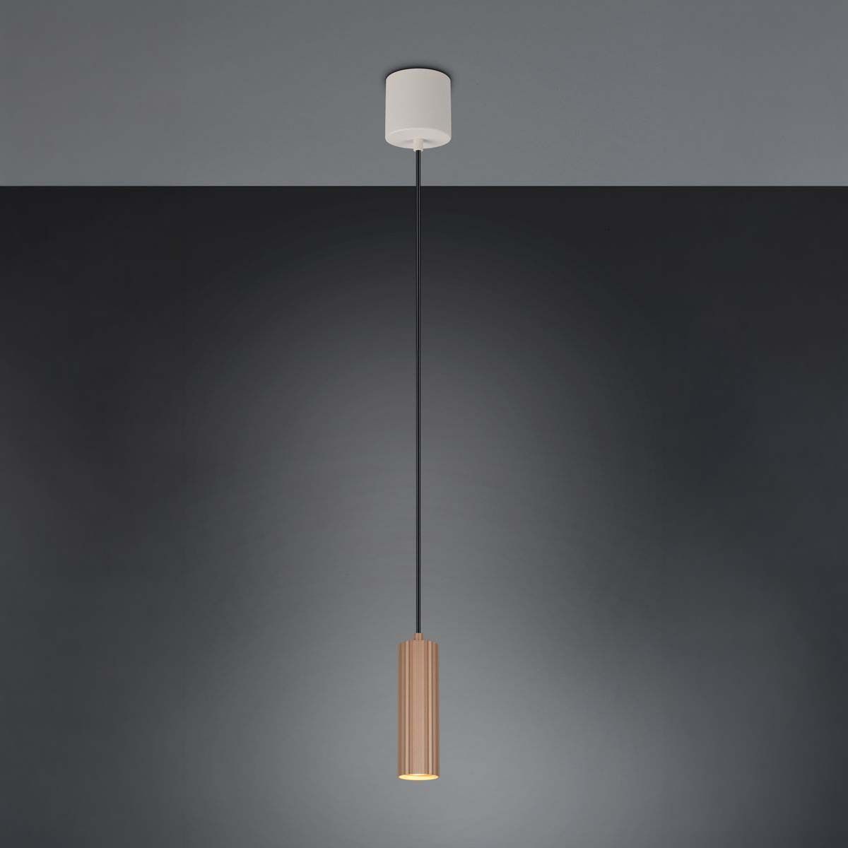 Lampadari & plafoniere: Pendelleuchte, Höhe anpassbar, 9 cm Ø – Nuovo (secondo la descrizione) da Kreuzlingen venduto da Smart-Light