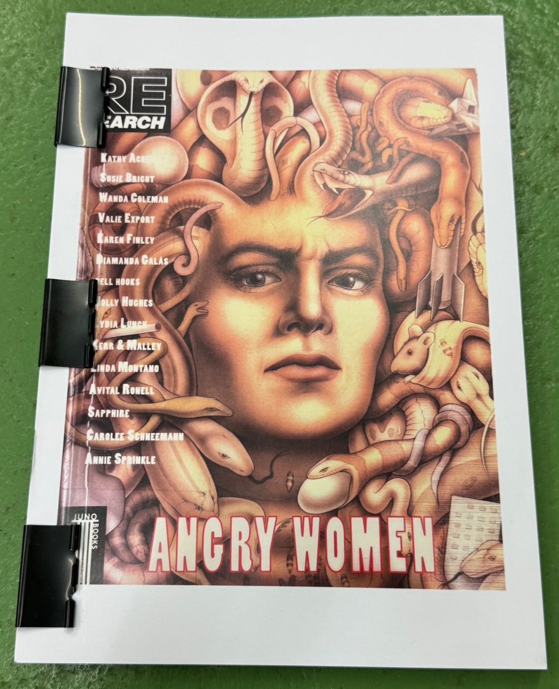 Bücher: RE/Search Angry Women mit Kathy Acker – Gebraucht aus Basel von Ostschweiz06