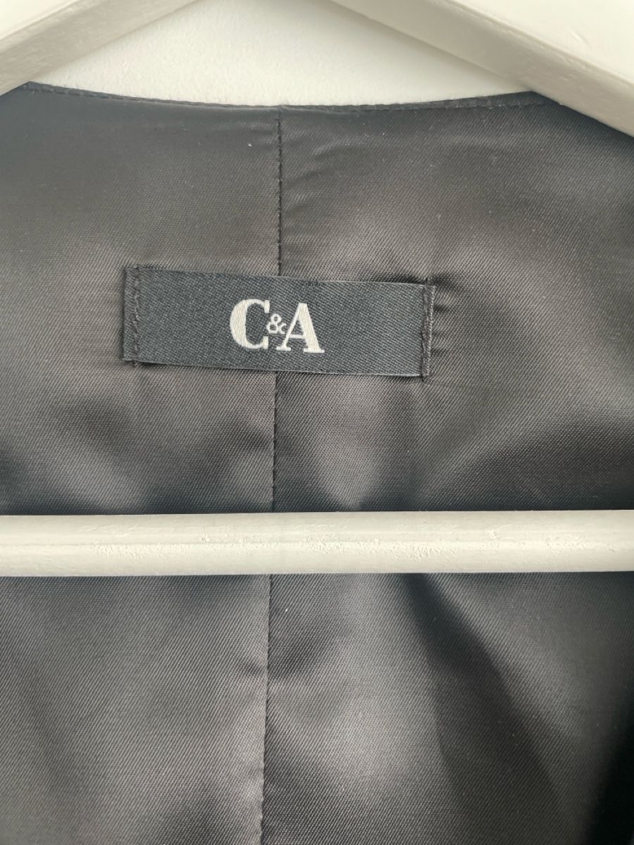 C&A Gilet & Giacche senza maniche: C&A Weste, Grösse 46, Schwarz, Top Zustand – Nuovo (secondo la descrizione) da Bad Zurzach venduto da lip_jl6d 1