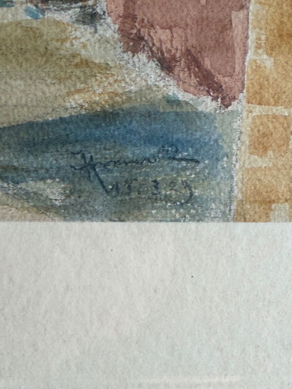 Tableaux: Aquarell-Landschaftsgemälde – D'occasion à Basel par PAUL_ART 5