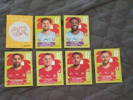 Panini Sticker WM 2026 - SUI 1-3, 5-8