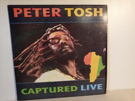 Peter Tosh Captured Live Vinyl LP gebraucht 1984