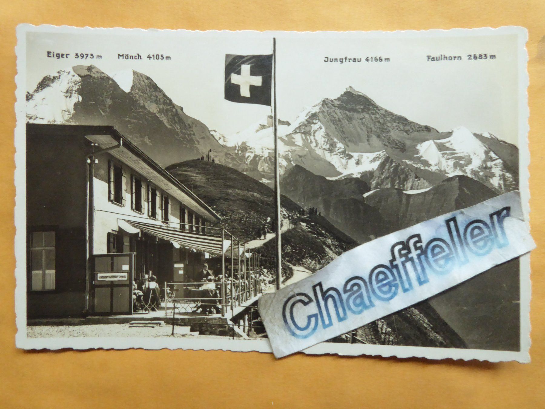 Ansichtskarten: Brienzer Rohorn – Gebraucht aus Zürich von Chaeffeler