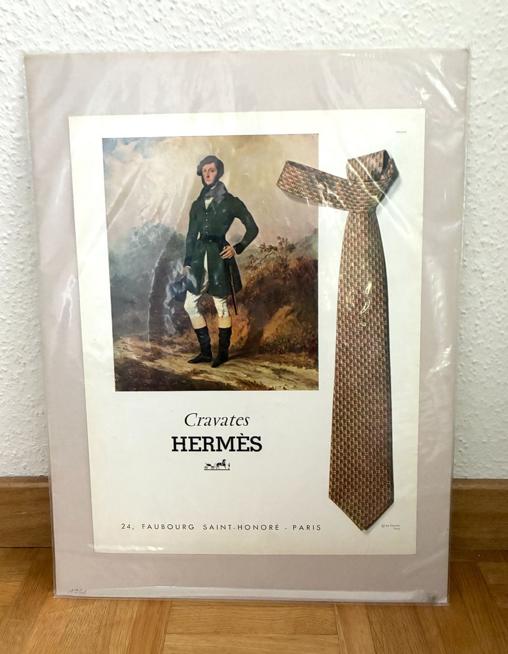 Foto & Immagini: Vintage HERMÈS Werbeposter 1961 "Cravates Hermès – Nuovo (secondo la descrizione) da Kloten venduto da Nephty 3