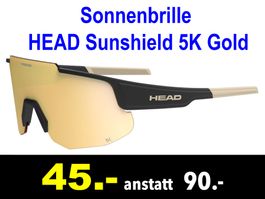 🔴  Sonnenbrille HEAD Sunshield 5K Gold /869x