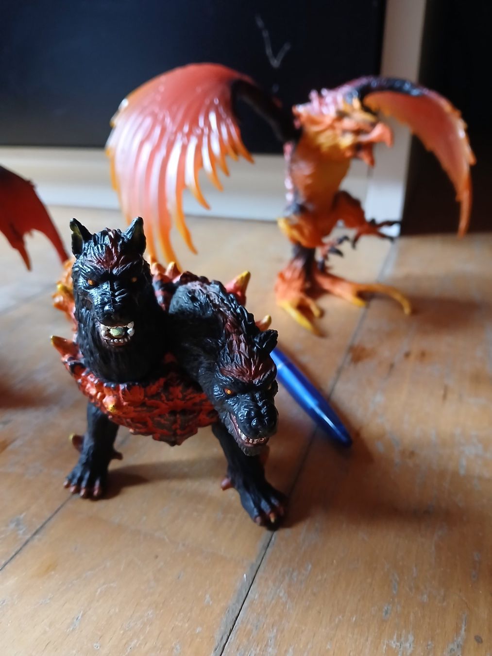 Schleich Figuren: Schleich Fantasy Figuren Set: Drache, Phönix, Cerberus – Gebraucht aus Windlach von Nitaya_71 2