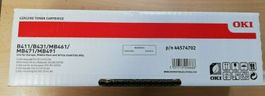 OKI B411, B431, MB461, MB471, MB491 black Toner, 44574702