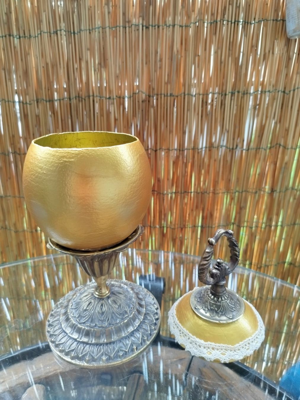 Dosen: Boîte œuf d'Autruche vintage – Gebraucht aus Monthey von Zoth81 1