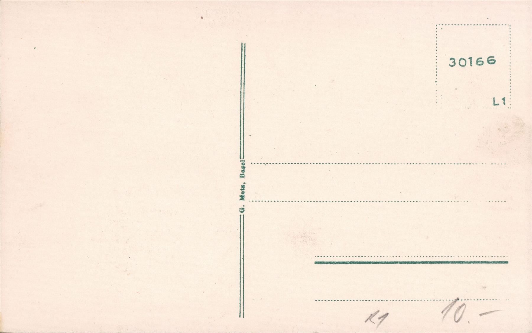 Cartoline postali: AK Appenzell - Kirche - Schloss-Kloster – Usato da Eggersriet venduto da stamp303 1