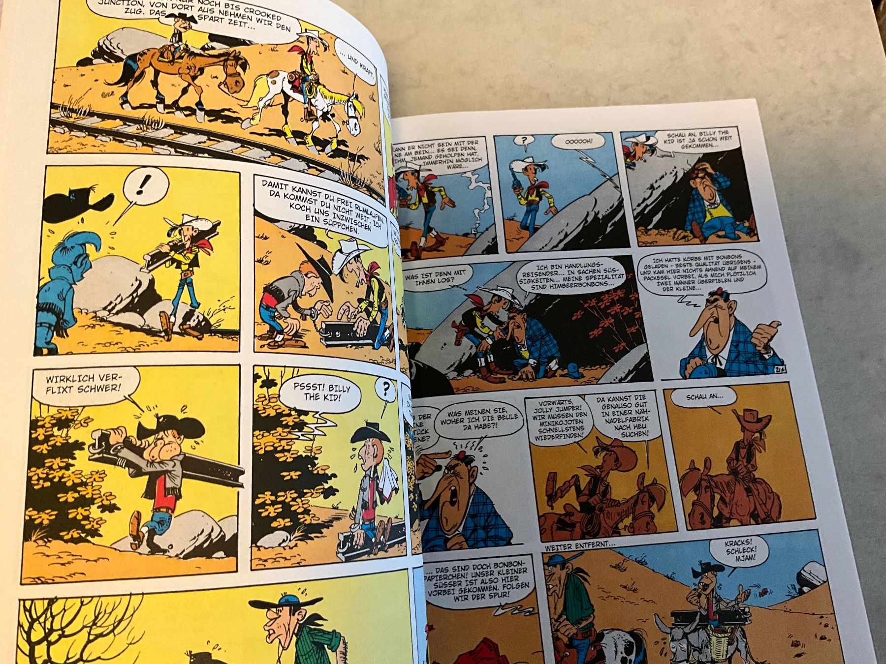 Fumetti: Lucky Luke Comic "Die Eskorte" Band 44 – Usato da Agriswil venduto da Ueli03 1