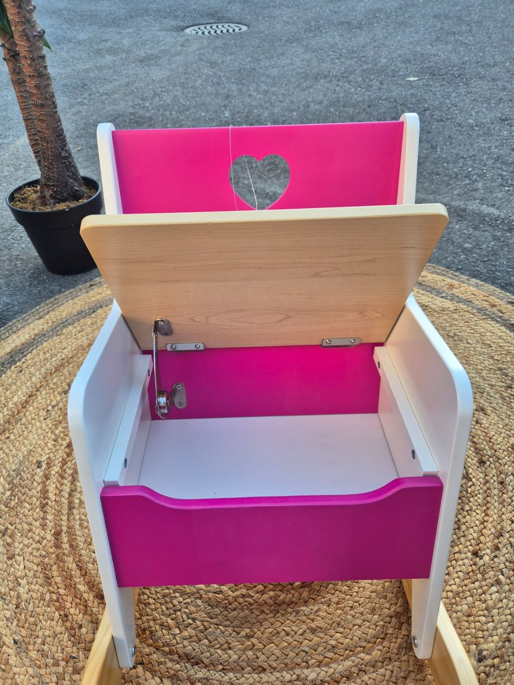 Poltrone: Chaise à bascule enfant rose NEUVE – Usato da Fully venduto da tameab 3