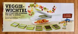 Veggie-Wichtel Multifunktions-Schneider 6 Einsätze
