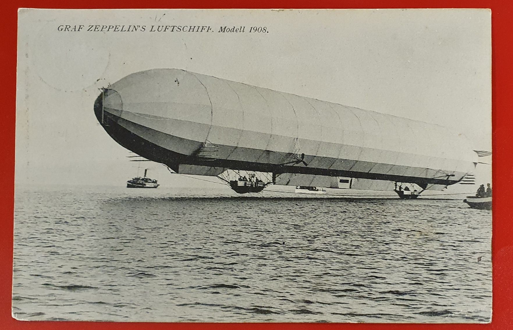 Cartoline postali: Historische Postkarte Graf Zeppelin 1908 – Usato da Kreuzlingen venduto da Rschweiz1