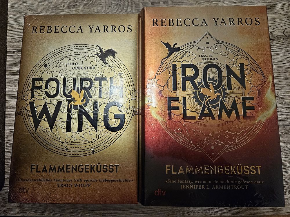 Bücher Fourth Wing und Iron Flame Kaufen auf Ricardo