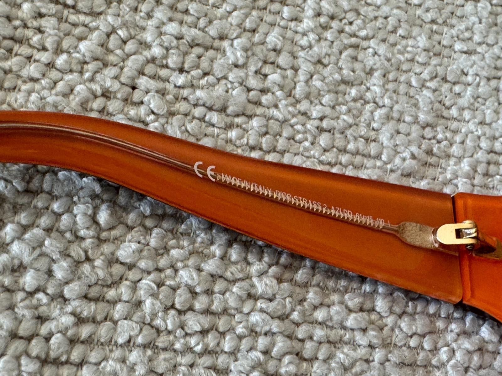 Dior Occhiali & Lenti: Sonnenbrille Dior braun orange Damen – Usato da Zollikon venduto da gab_v26c 3