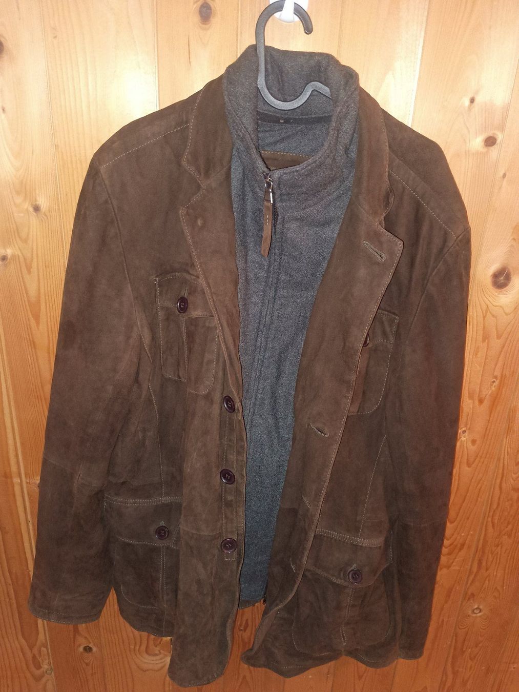 Giacche: Original STETSON Premium Wildlederjacke mit Wollfutter – L – Usato da Wilderswil venduto da and_8gwb 2