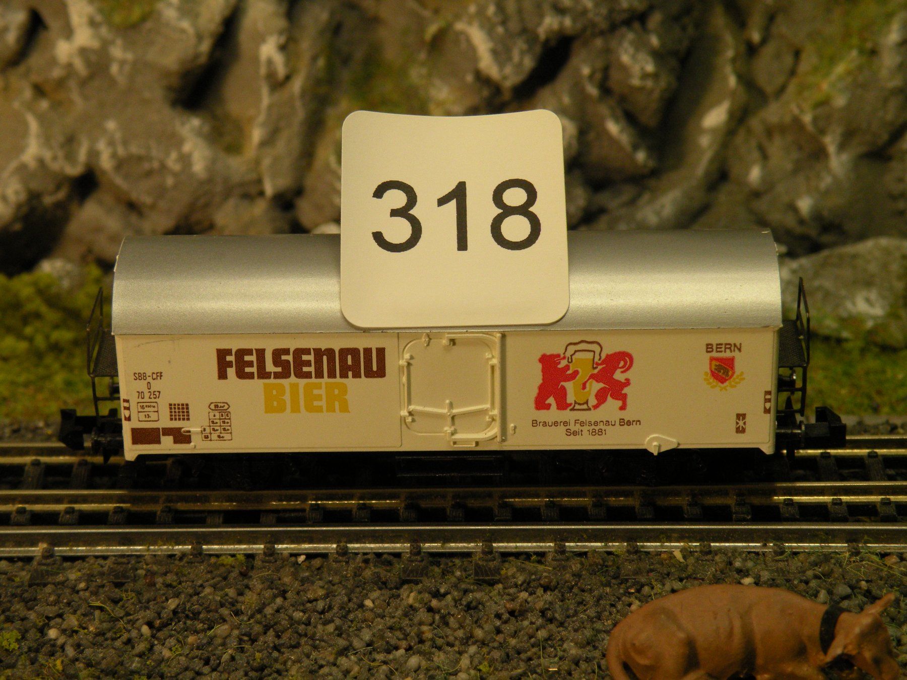 Fleischmann Modellini di ferrovie: Bierwagen 318 – Usato da Steffisburg venduto da loki36