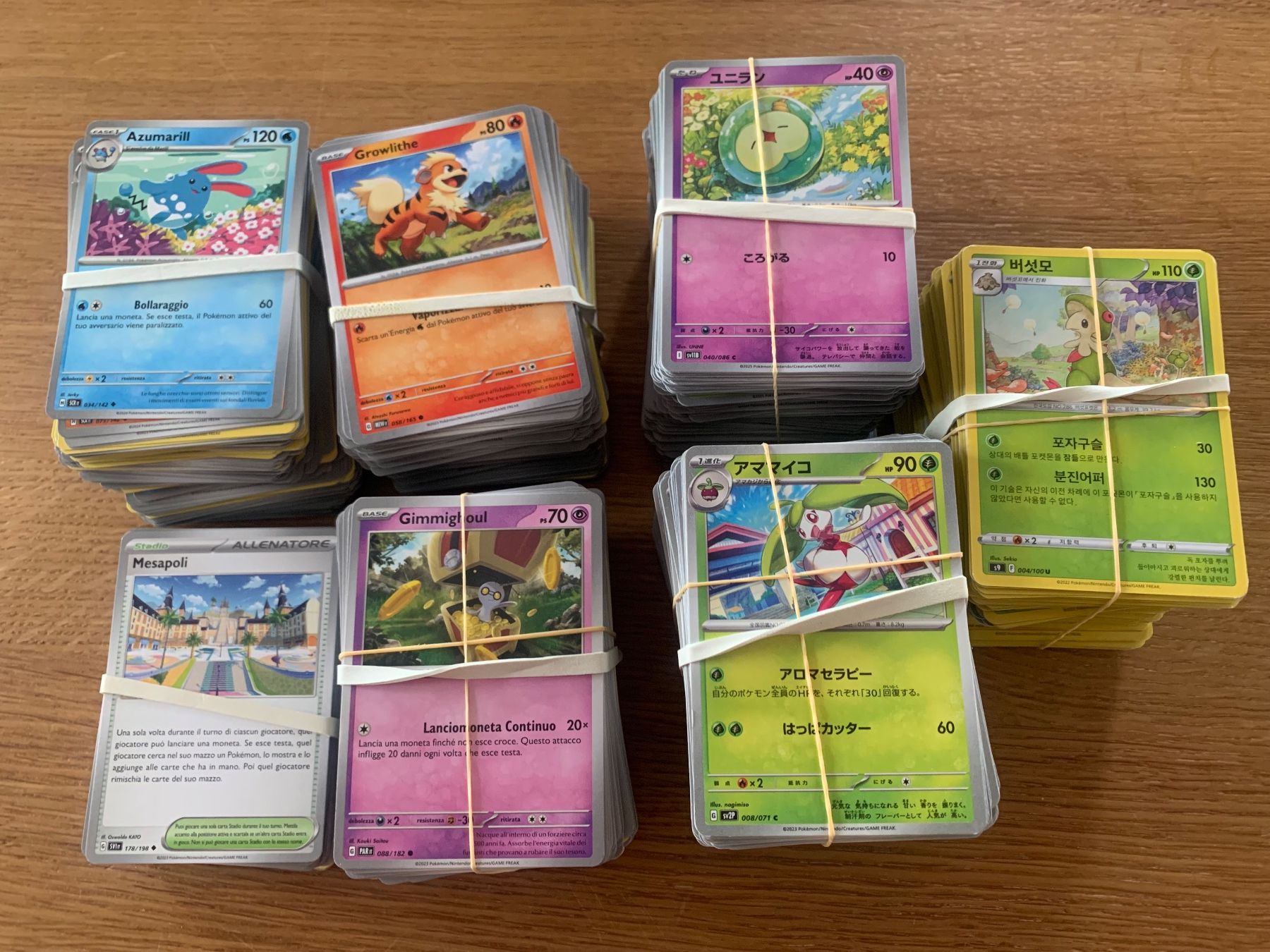 Pokémon Cartes à collectionner: Pokemon Bulk ITA/SPA/JAP/KOR – D'occasion à Uettligen par Bbgurl