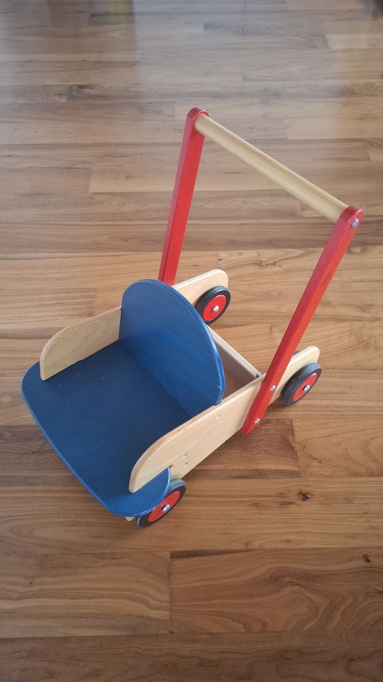 Veicoli per bambini: Lauflernwagen aus Holz – Usato da Schwellbrunn venduto da chp_w9gc