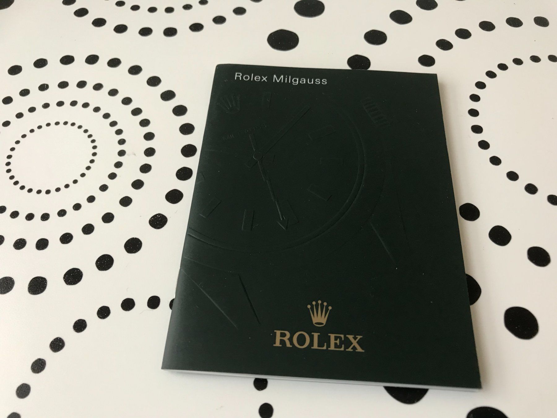Dokumente: ROLEX ORIG. MILGAUSS - OPERATING INSTRUCTIONS -  - NEW !!! – Neu (gemäss Beschreibung) aus Epalinges von dream-watch