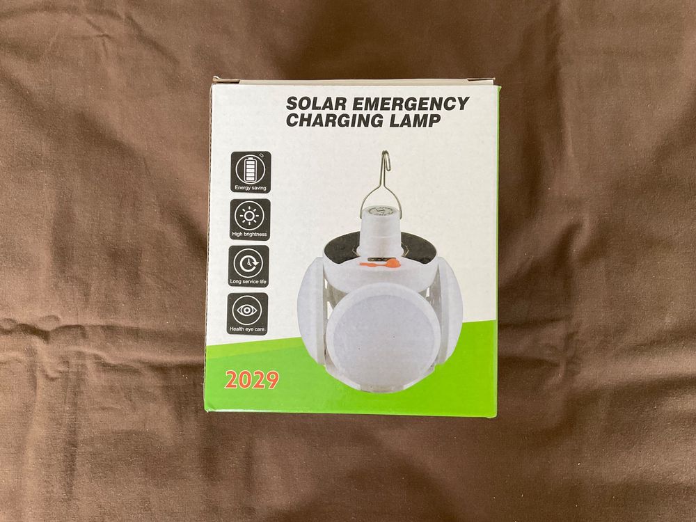 Lampen: Zelt LED Solar Licht  Aufladbare Lampe, Campingleuchte – Neu und originalverpackt aus Regensdorf von Polo101 4