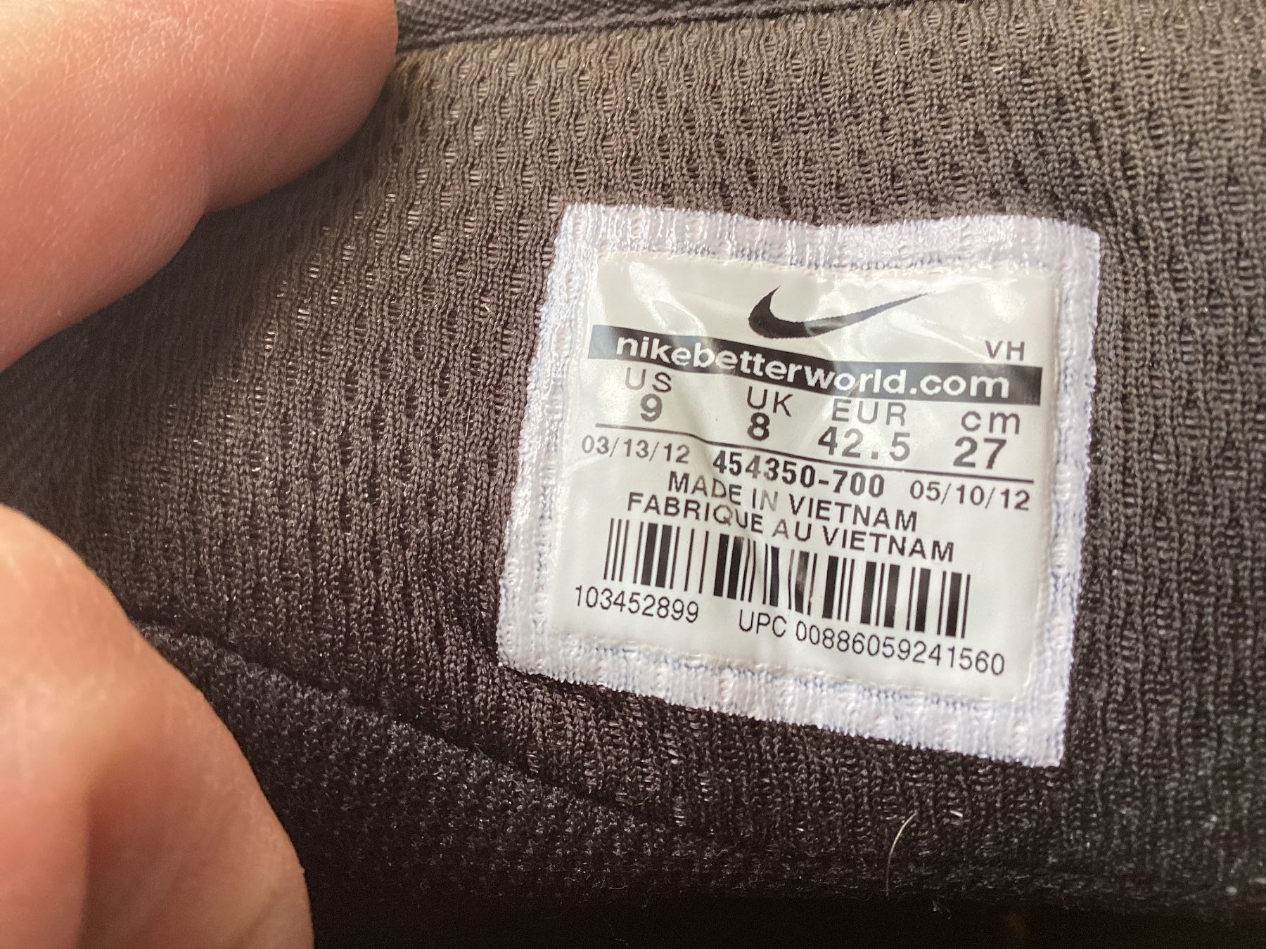 Nike Scarpe da uomo: Nike Manoa ACG Grösse 9  42,5 – Usato da Schleitheim venduto da Pi3.14 6