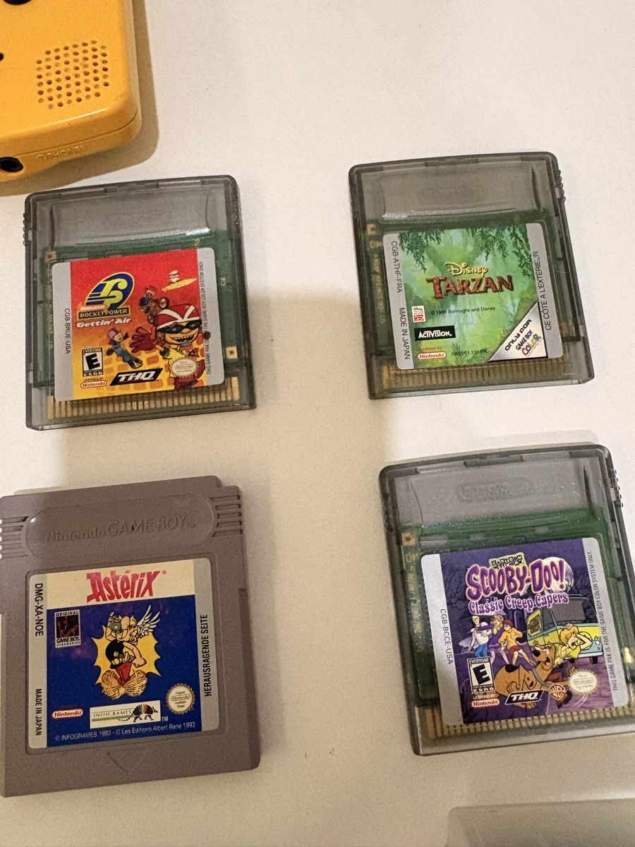 Nintendo Console: GAME BOY Color + 12 jeux – Usato da Dompierre FR venduto da PRiT_Madara 5