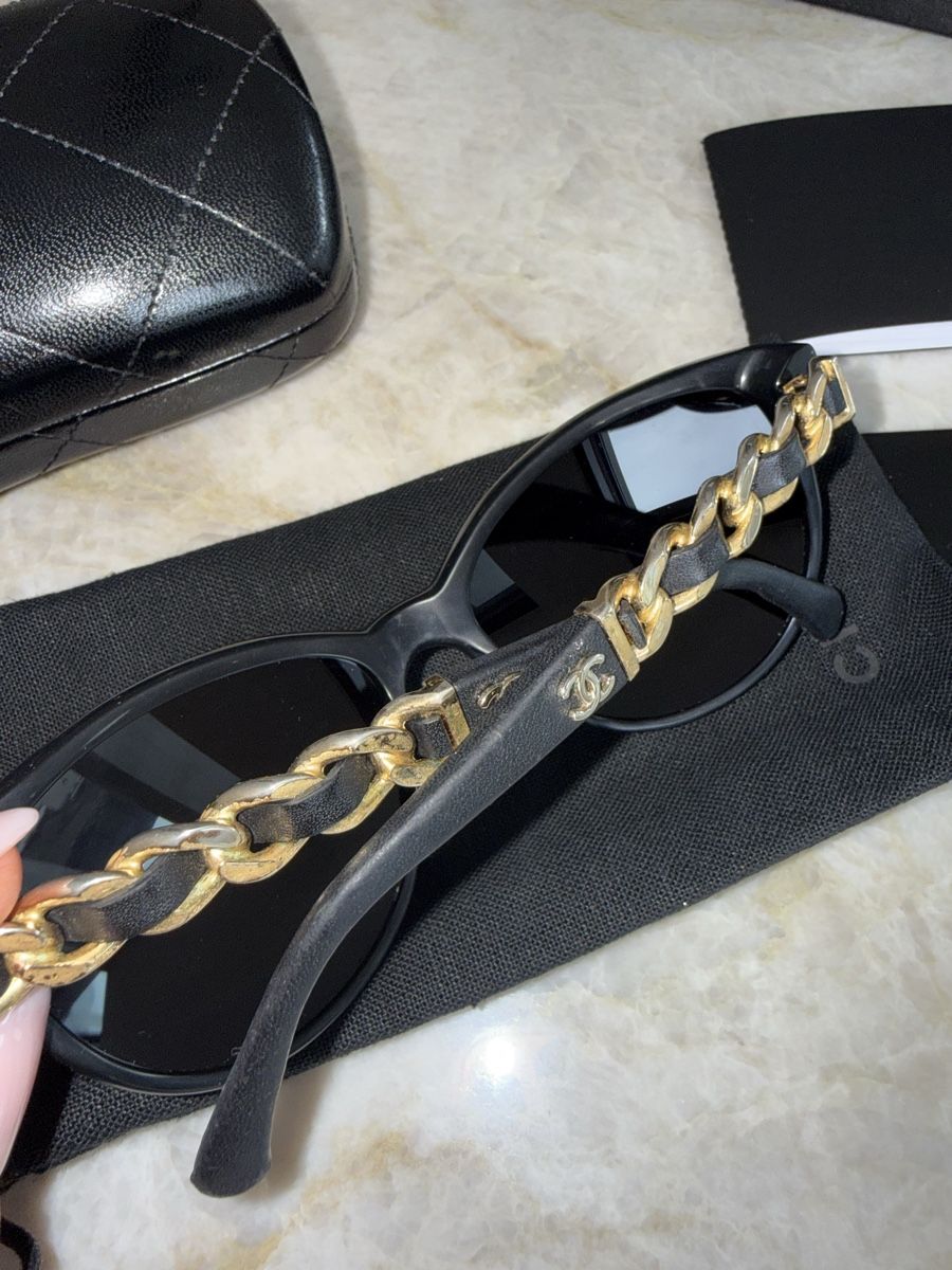 Chanel Occhiali & Lenti: Lunettes de soleil Chanel authentiques - Élégantes! – Usato da Martigny venduto da Luxivore83 4