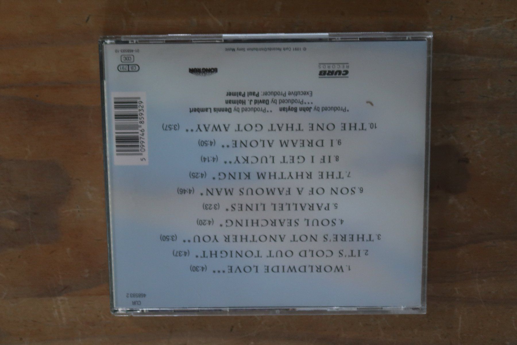 CDs: LITTLE RIVER BAND - WORLDWIDE LOVE - CD – Gebraucht aus Basel von Patiscat 1