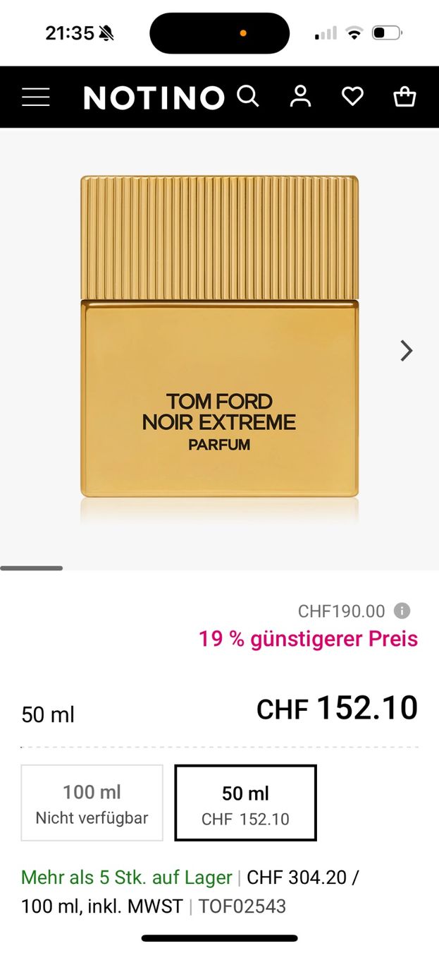 Tom Ford Profumi & Eau de Toilette: Tom Ford – Nuovo e nell'imballaggio originale da Cugnasco venduto da giu_99j9 1