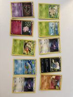 Lot de 10 cartes Pokémon diverses état occasion bon