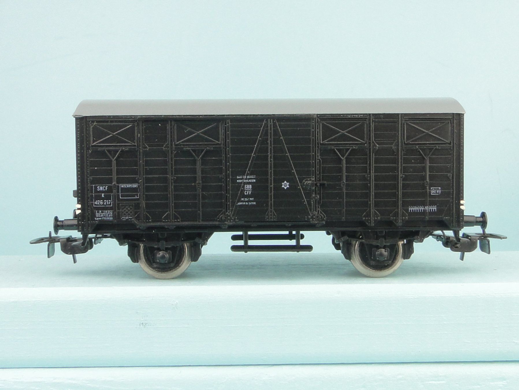 Piko Modellini di ferrovie: Piko H0 SNCF Güterwagen, NEU – Usato da Bülach venduto da cann11 2