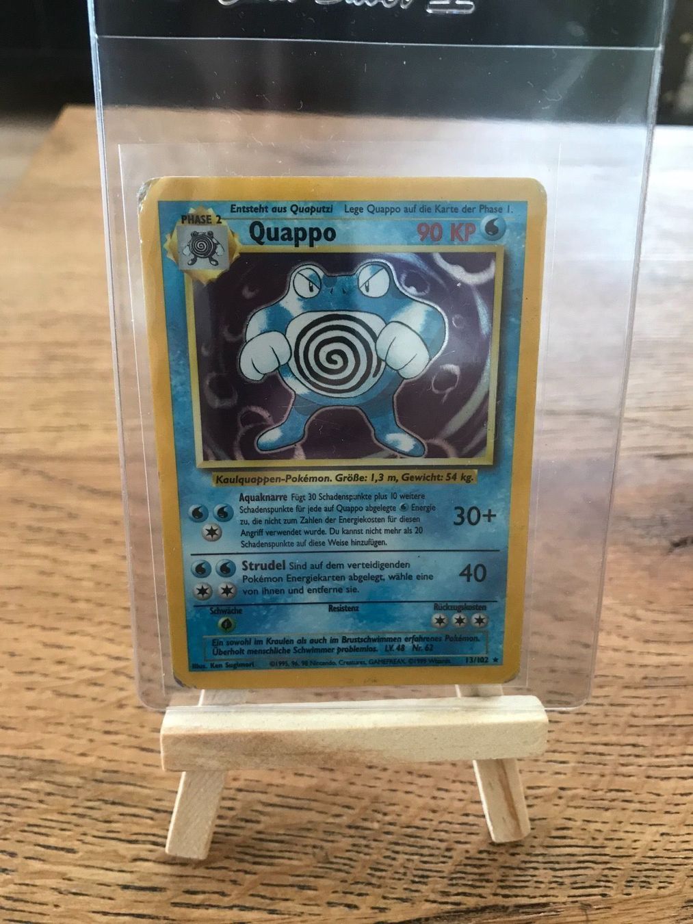 Cartoline: Quappo Basis-Set Pokemonkarte – Usato da Küssnacht am Rigi venduto da Ebikoner