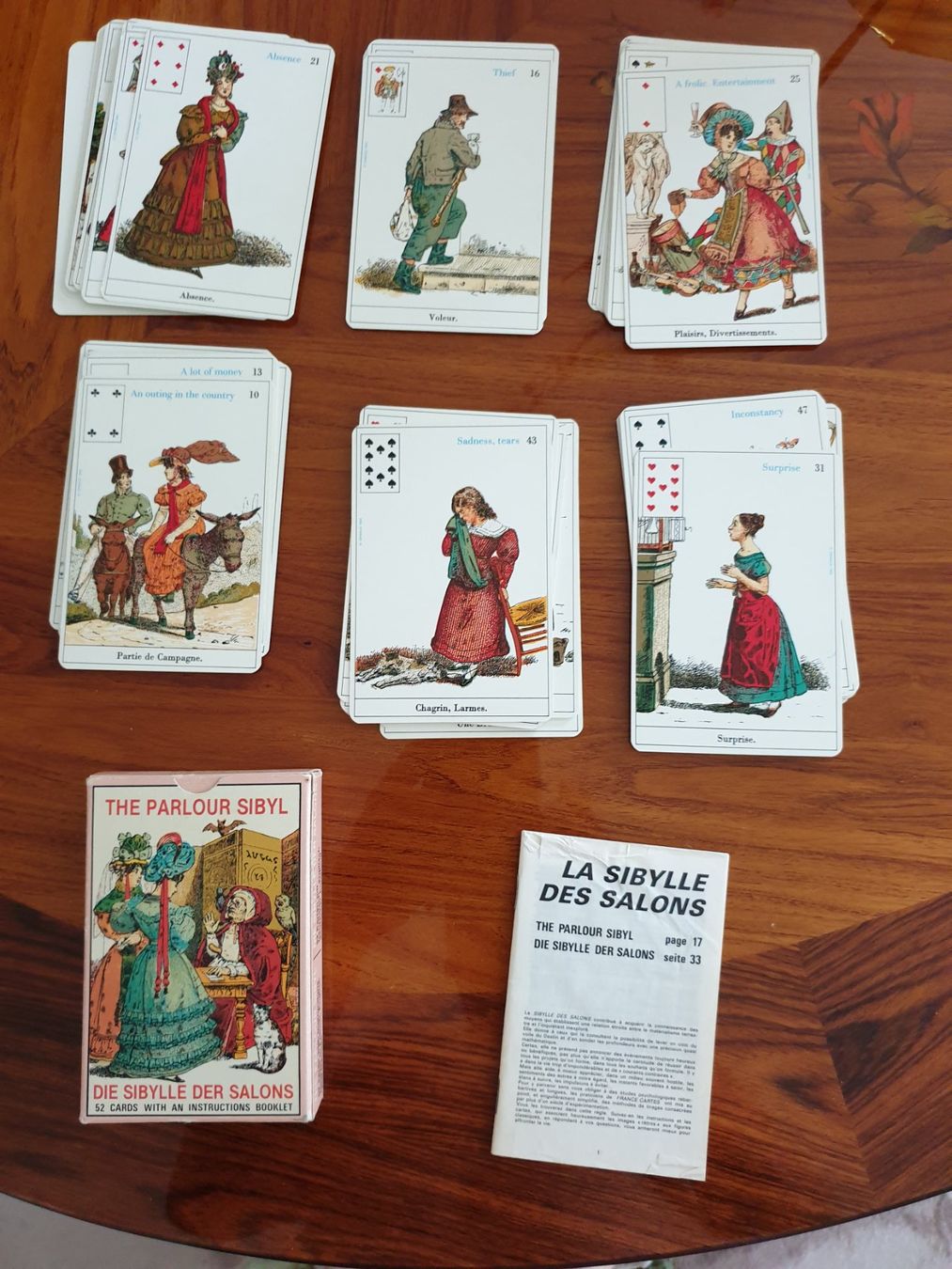 Giochi: Die Sibylle der Salons Kartenset – Usato da Tuggen venduto da Mviola2 2