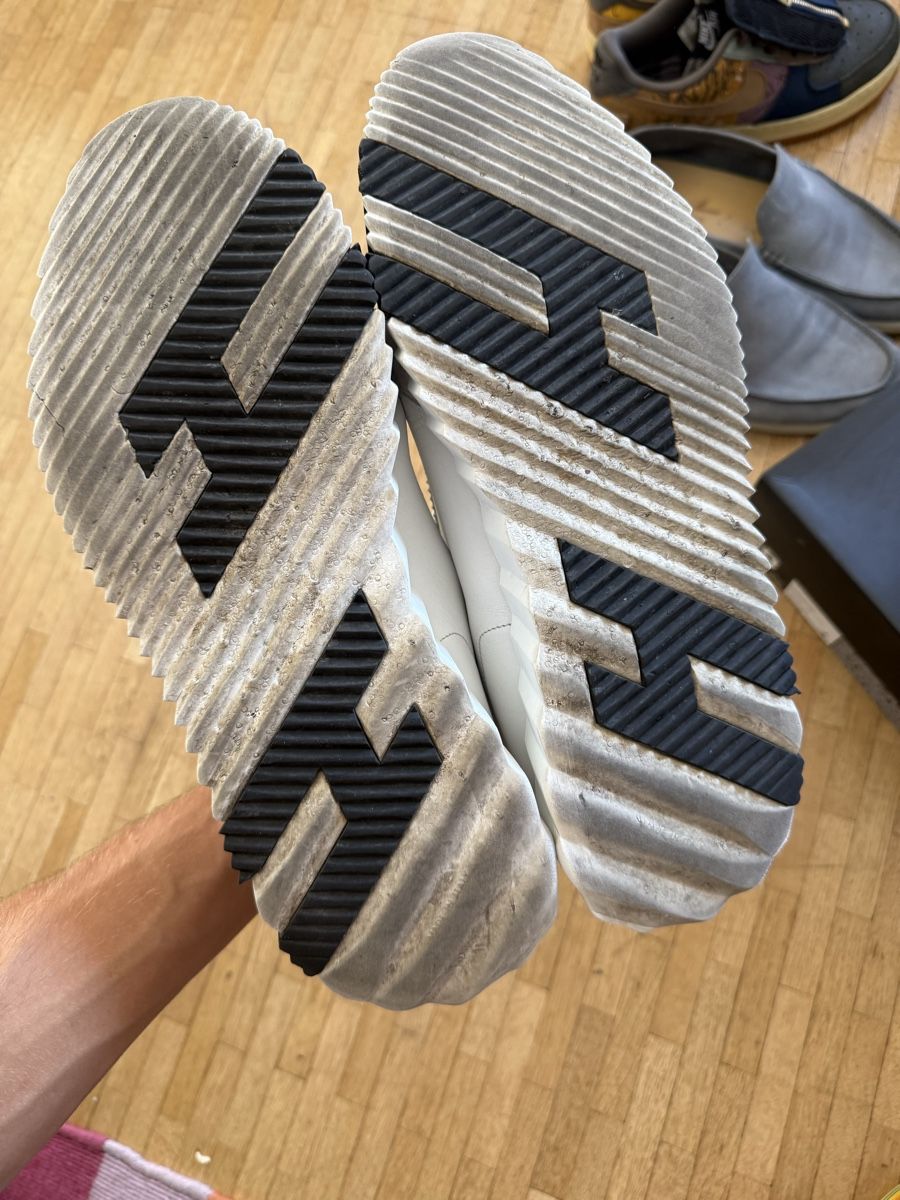 Hermès Scarpe da uomo: Hermès Bouncing White & Black – Usato da Genève venduto da SG_73 4