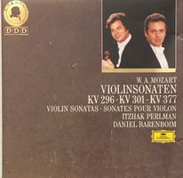 Mozart - Violinsonaten (Perlman/Barenboim)